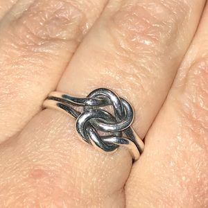 Sterling Silver knot ring